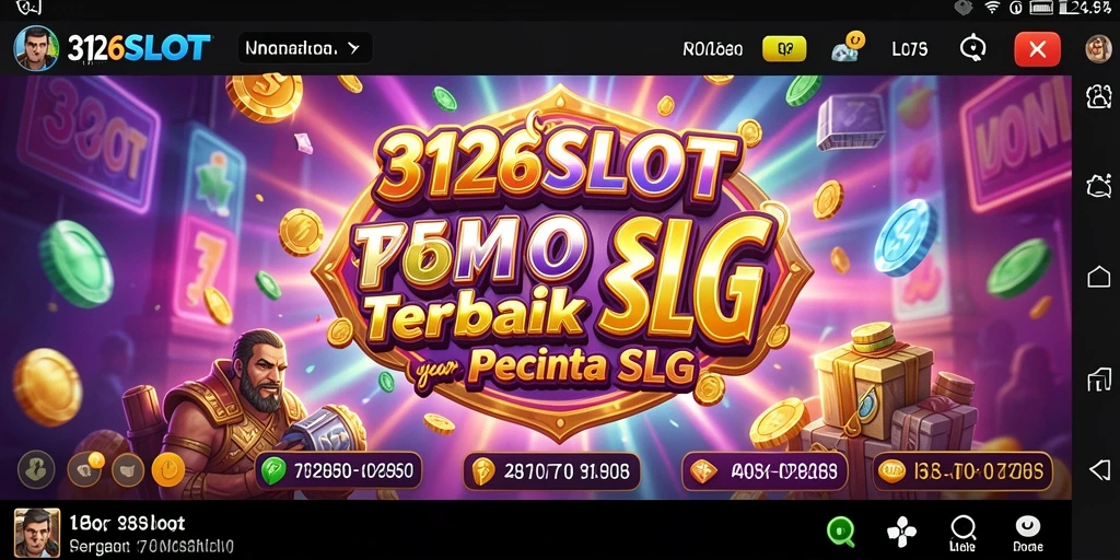 Screenshot utama 3126SLOT menampilkan gameplay mendebarkan dengan grafik cemerlang.