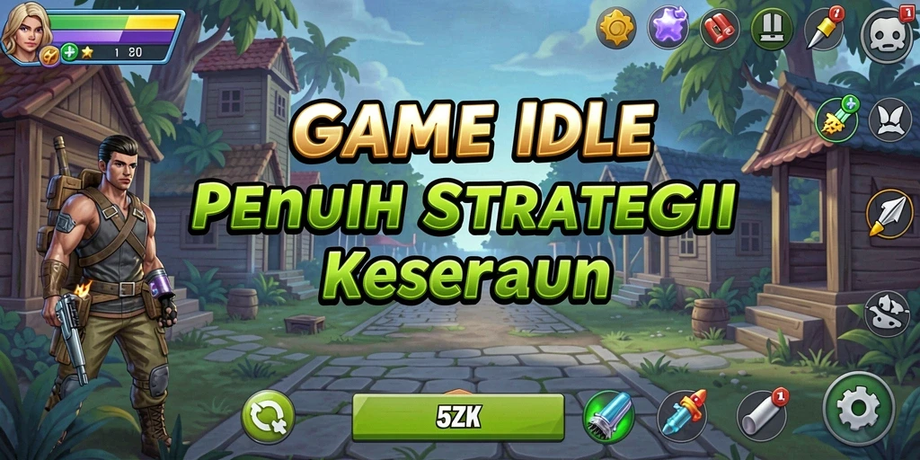 Screenshot 5ZK menampilkan gameplay yang seru dan penuh strategi.
