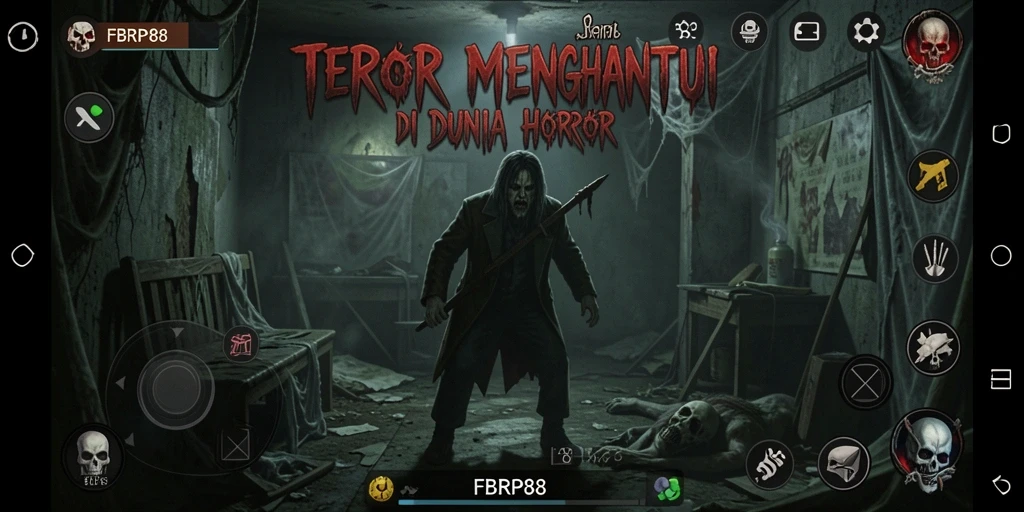 Gameplay FBRP88 yang menyeramkan dan menegangkan.