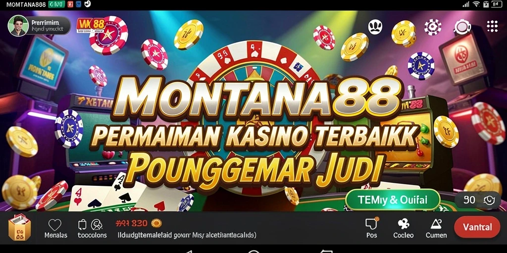 Tampilan gameplay MONTANA88 yang menarik dan interaktif.