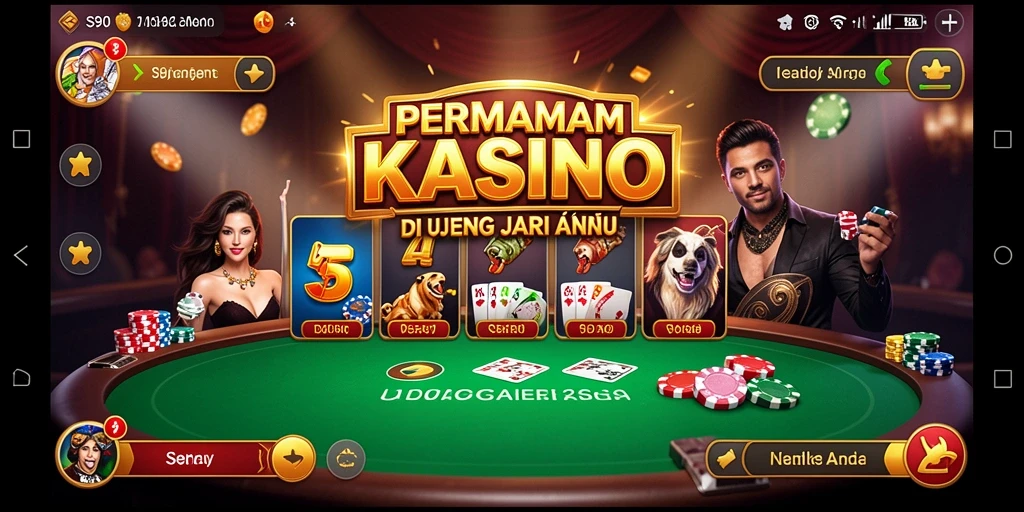 Tangkapan layar gameplay S80 menampilkan keseruan bermain Kasino.