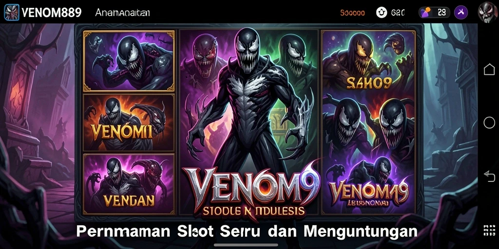 Tampilan menarik dari gameplay Slot di VENOM889.