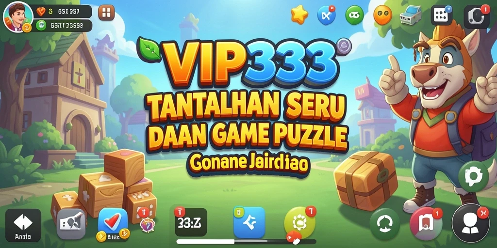 Gameplay seru dari VIP333 dengan tantangan Puzzle yang menawan.